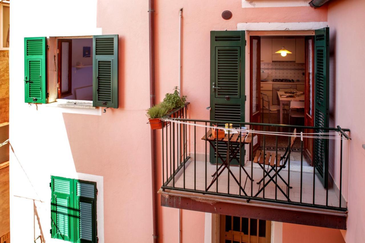 Aria Di Mare, Manarola - Bolle Blu Apartment Exteriér fotografie